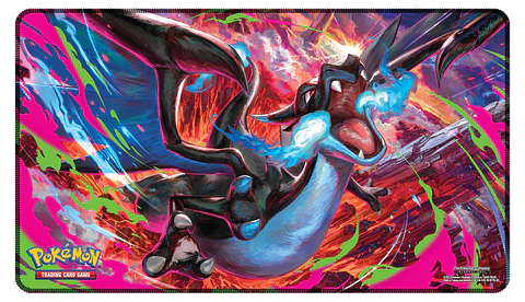 Playmat Mega‑Charizard X ex