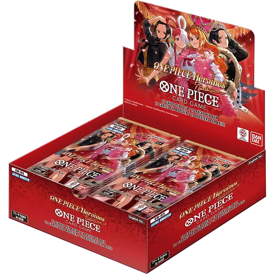 ONE PIECE Heroines Edition EB-03 box 新品 Caja de sobres One Piece TCG: One Piece Heroines Edition (EB