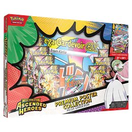 Pokemon TCG: Mega Evolution Ascended Heroes - Premium Poster Collection Mega-Gardevoir Ex (Español) 