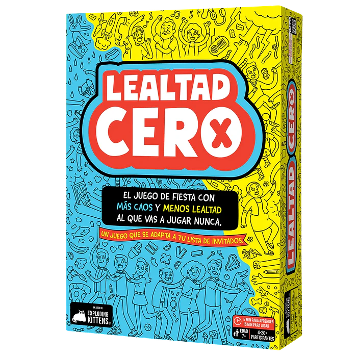 Lealtad Cero - Juego de Mesa 