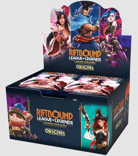 Caja de Sobres Riftbound TCG: Set 1 - Origins