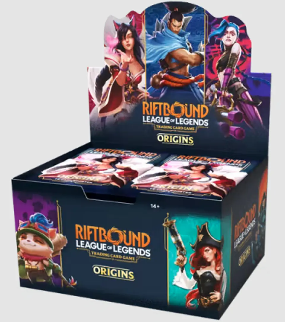 Caja de Sobres Riftbound TCG: Set 1 - Origins 1