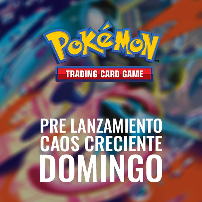 Torneo Pokemon TCG: Pre Lanzamiento Caos Creciente - Domingo 3