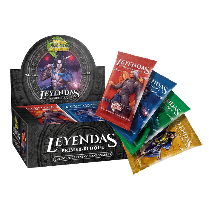 Caja de Sobres Leyendas Primer Bloque 4.0 - Primer Bloque 