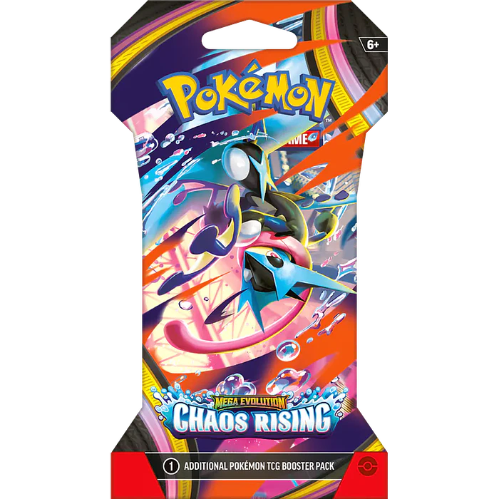 Pokemon TCG: Mega Evolution - Chaos Rising - Sleeved Booster 