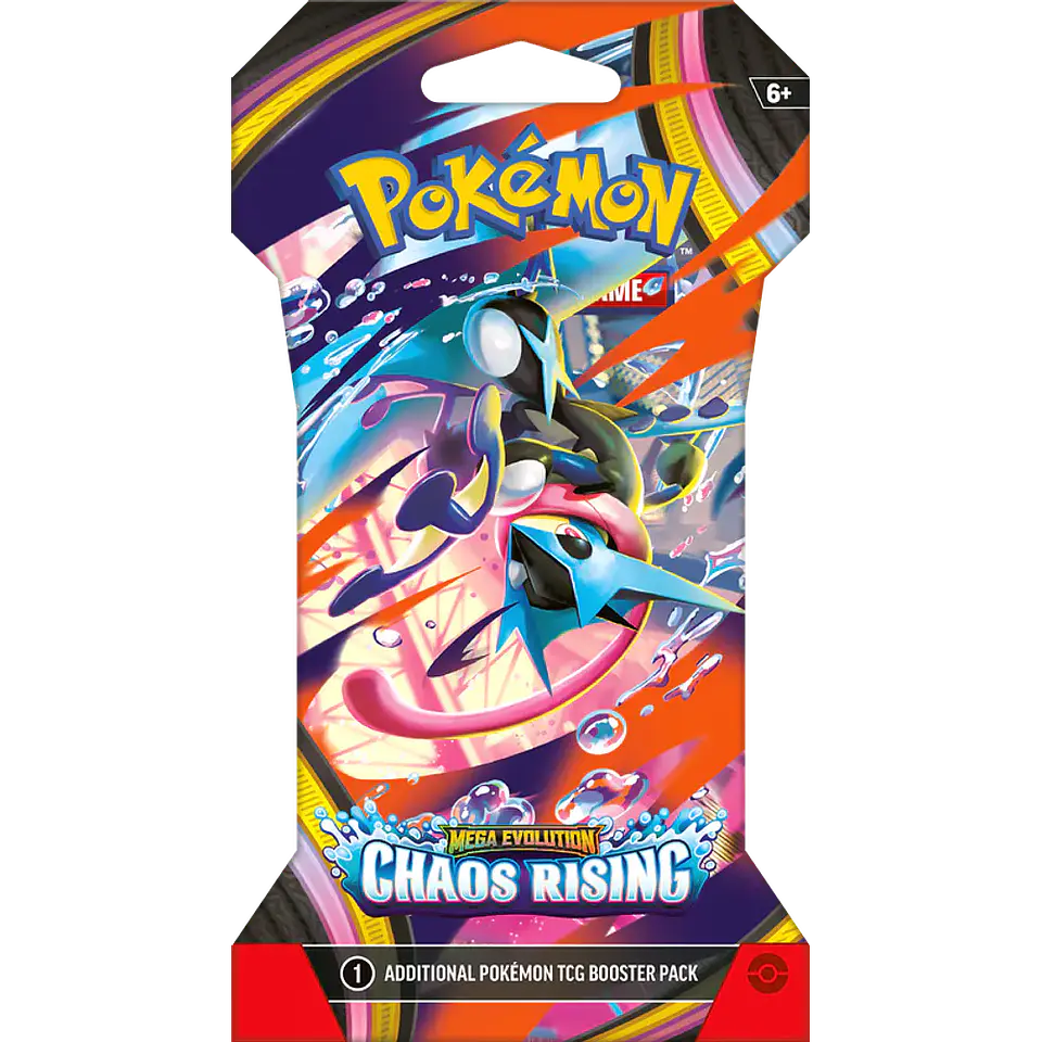 Pokemon TCG: Mega Evolution - Chaos Rising - Sleeved Booster  1