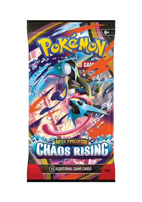 Sobre Pokemon TCG: Mega Evolution - Chaos Rising (Inglés) 