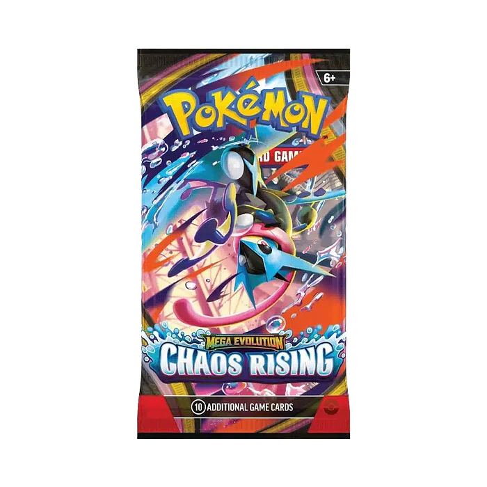 Sobre Pokemon TCG: Mega Evolution - Chaos Rising (Inglés) 
