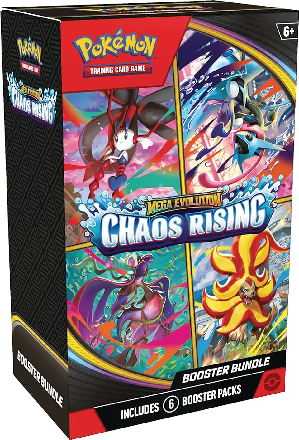 Pokemon TCG: Mega Evolution - Chaos Rising - Booster Bundle (Español)  1