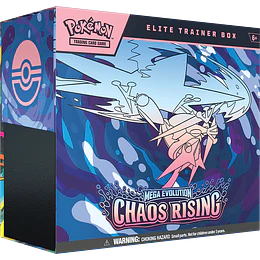 Pokemon TCG: Mega Evolution - Chaos Rising - Elite Trainer Box (Inglés) 