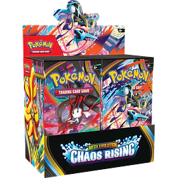 Caja de sobres Pokemon TCG Mega Evolution - Chaos Rising (Español) 