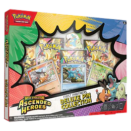 Pokemon TCG: Mega Evolution - Ascended Heroes First Partners Deluxe Pin (Español) 