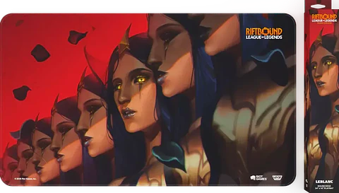 Playmat: Riftbound Unleashed - LeBlanc, Deceiver 