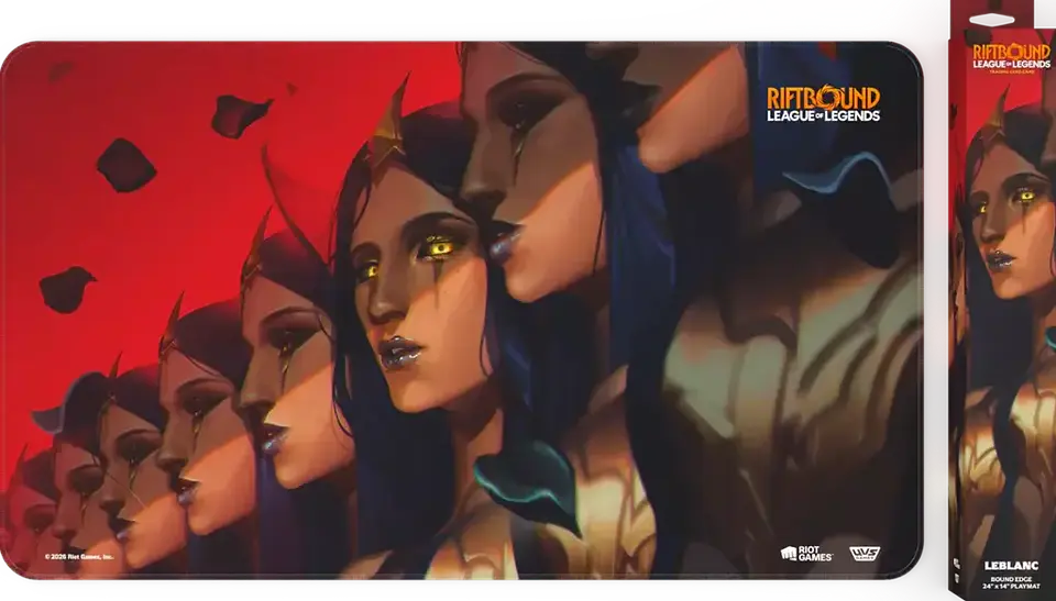 Playmat: Riftbound Unleashed - LeBlanc, Deceiver  1