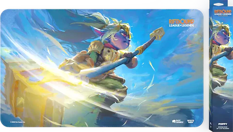 Playmat: Riftbound Unleashed - Poppy, Keeper of the Hammer 