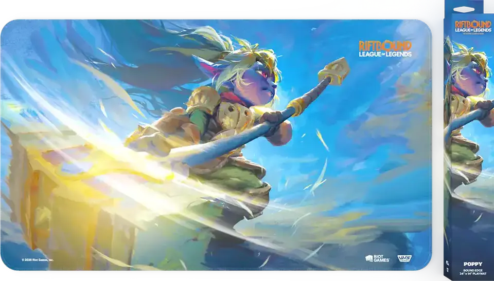 Playmat: Riftbound Unleashed - Poppy, Keeper of the Hammer  1