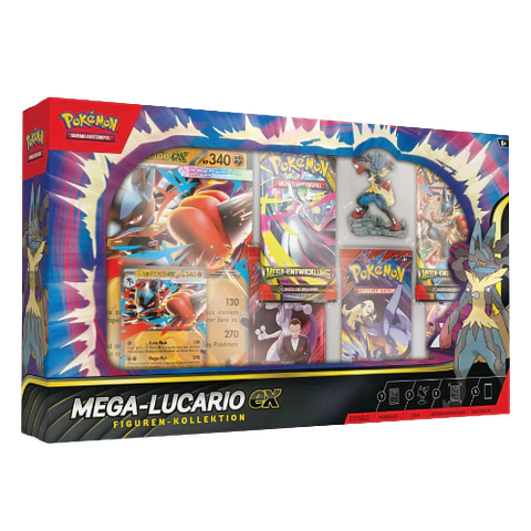 Pokemon TCG: Mega-Lucario ex Figure Collection (Español) 