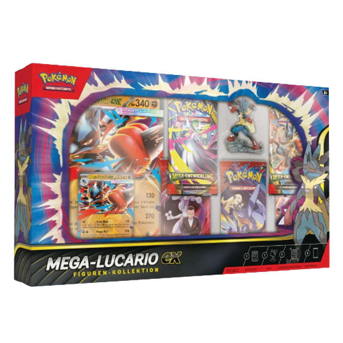 Pokemon TCG: Mega-Lucario ex Figure Collection (Español) 
