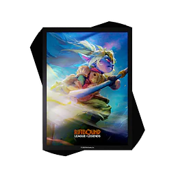 Protectores Riftbound Unleashed - Poppy, Keeper of the Hammer (x100) 