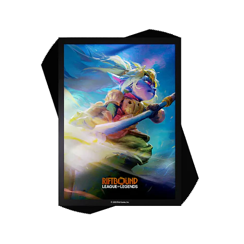 Protectores Riftbound Unleashed - Poppy, Keeper of the Hammer (x100) 