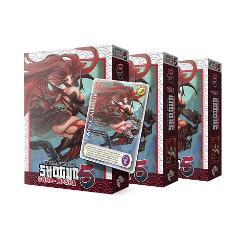 3 Kit Shogun 5 Onna Musha Vol.1 - Primer Bloque 