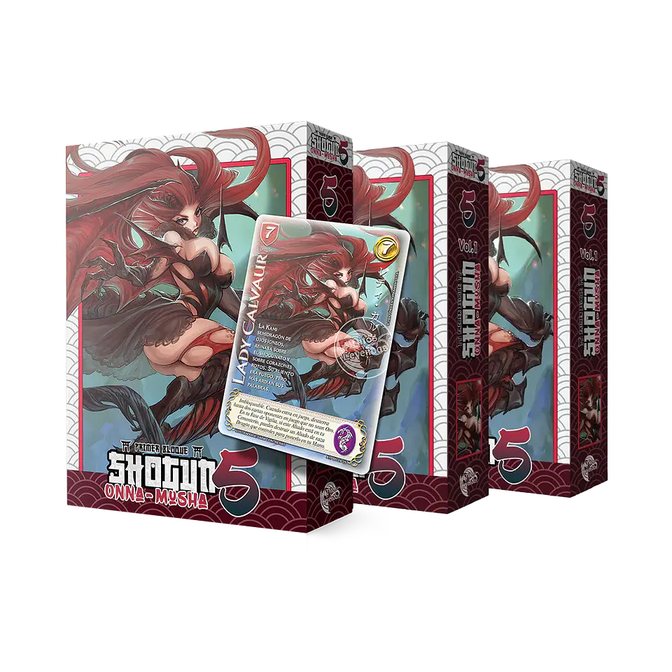 3 Kit Shogun 5 Onna Musha Vol.1 - Primer Bloque  1