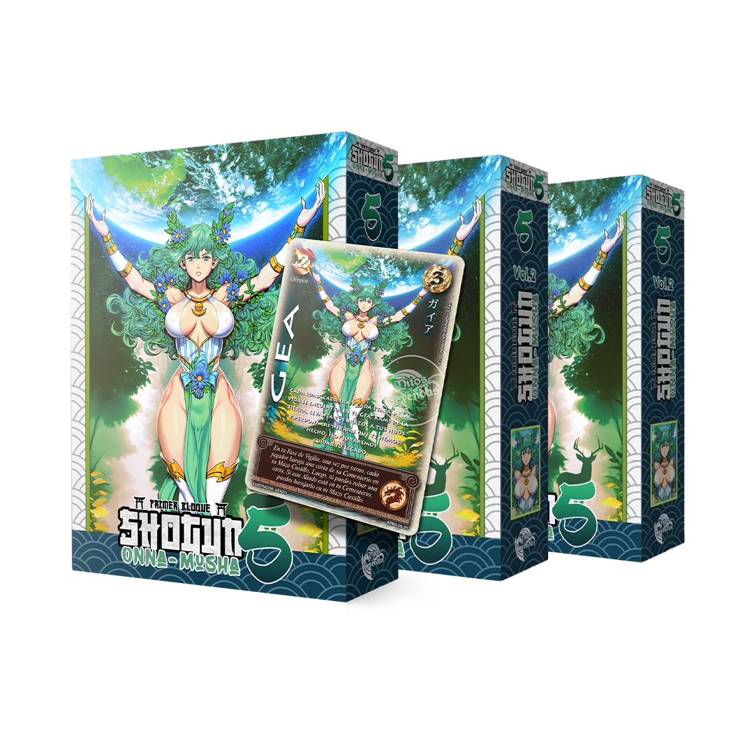 Shogun 5 Onna Musha Volumen 2 - Primer Bloque + 1 BUY A BOX