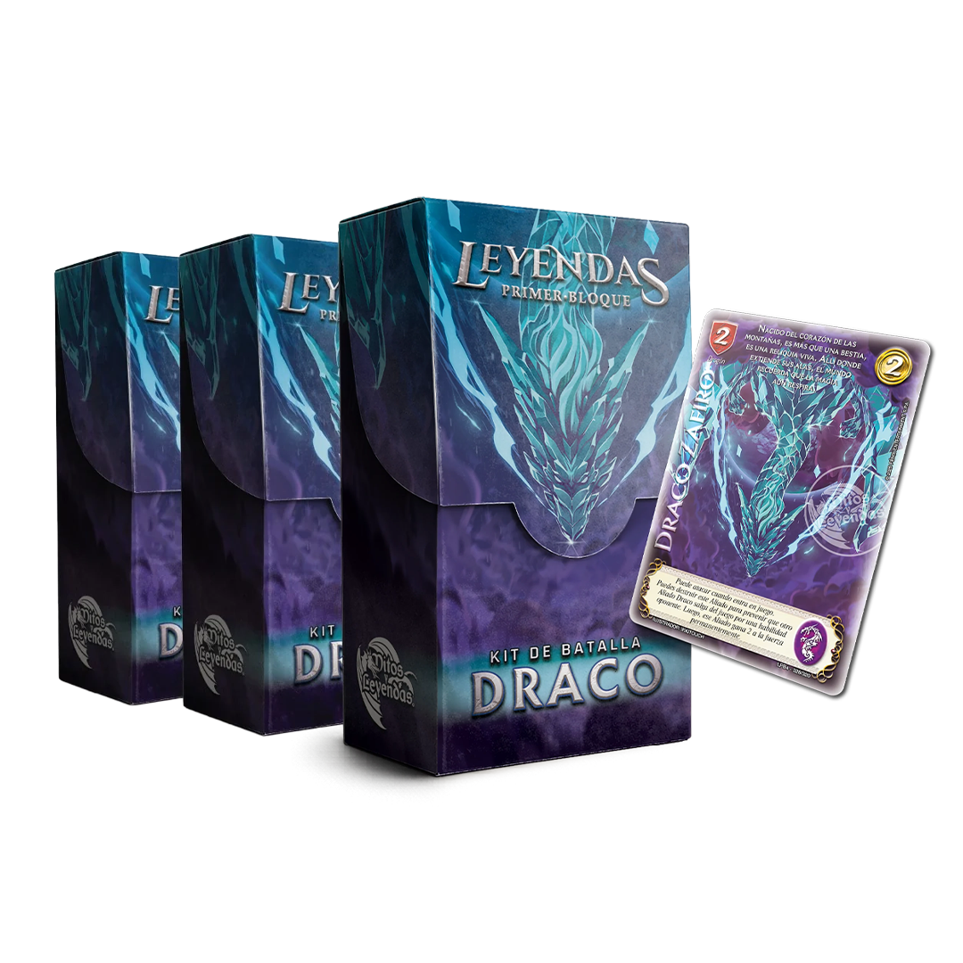 Kit Batalla Draco – Leyendas Primer Bloque 4.0 | Mitos y Leyendas