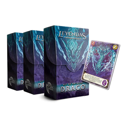 3 Kit Batalla - Draco - Leyendas Primer Bloque 4.0 