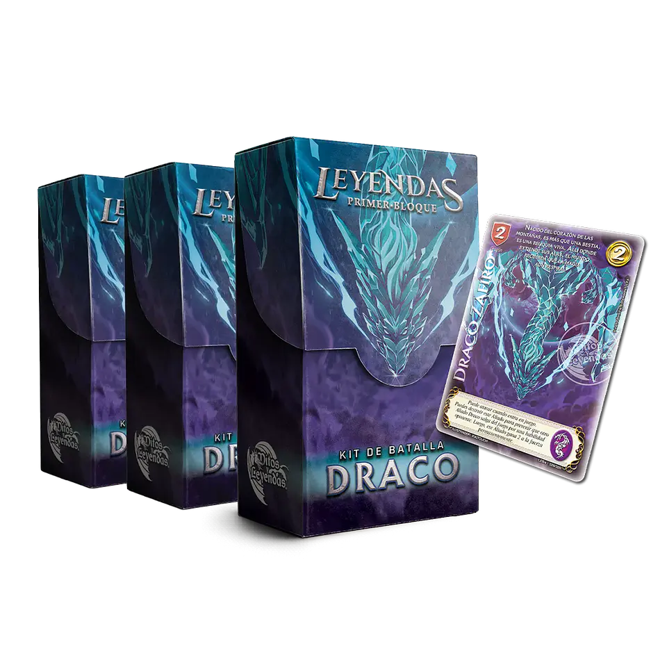 3 Kit Batalla - Draco - Leyendas Primer Bloque 4.0  1