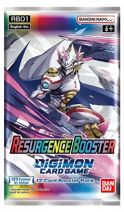 Sobre Digimon TCG: Resurgence Booster (RB01) 