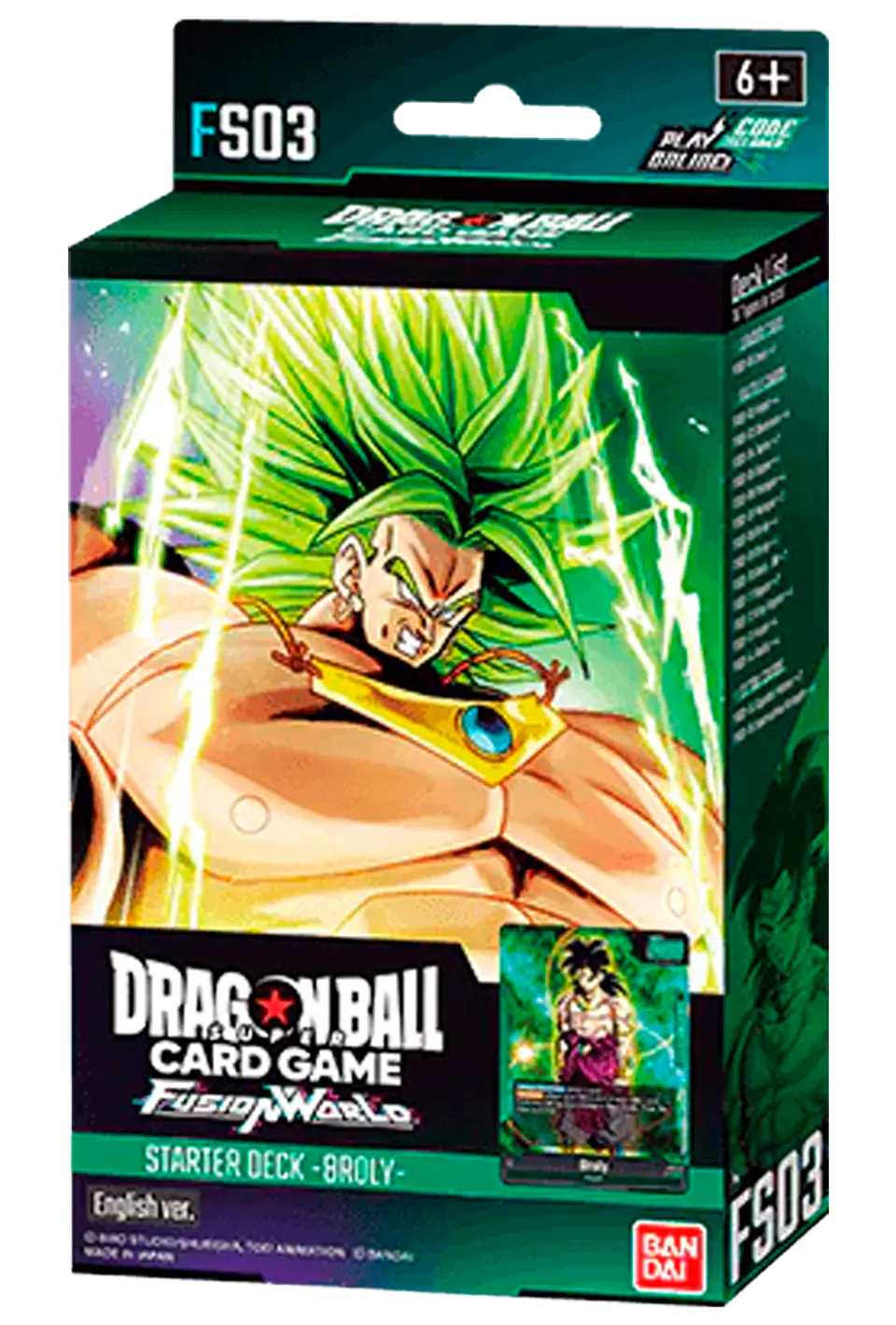Mazo Starter FS03 Dragon Ball Super Fusion World - Broly 1