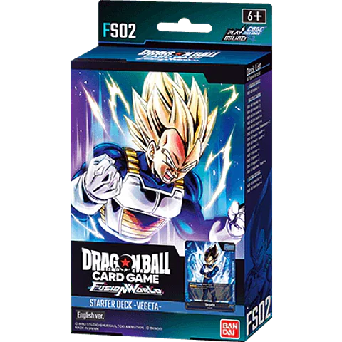 Mazo Starter FS02 Dragon Ball Super Fusion World - Vegeta