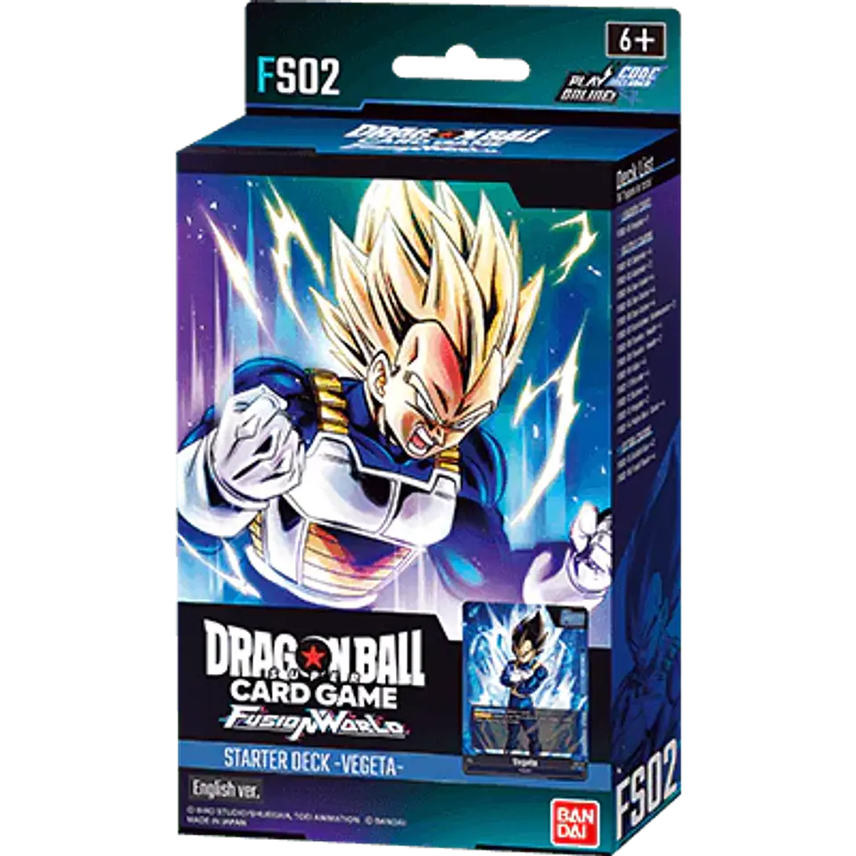 Mazo Starter FS02 Dragon Ball Super Fusion World - Vegeta 1