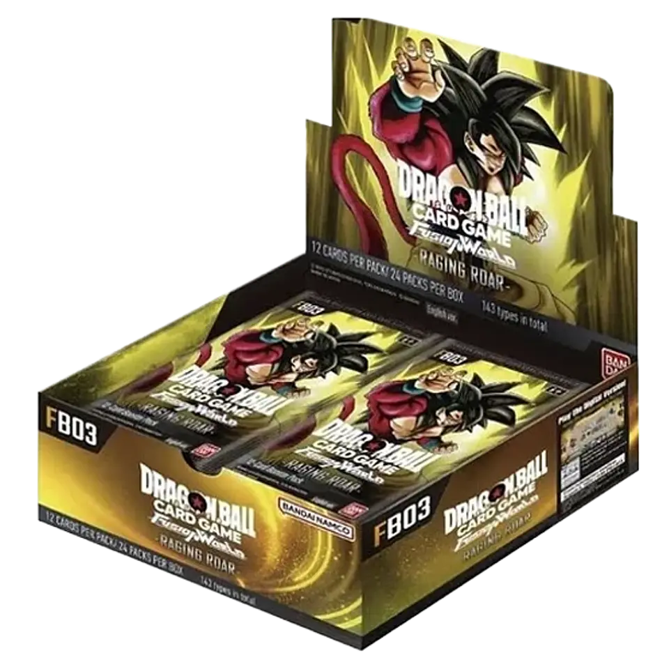 Caja de sobres Dragon Ball Super FW: Raging Roar (FB03)  1