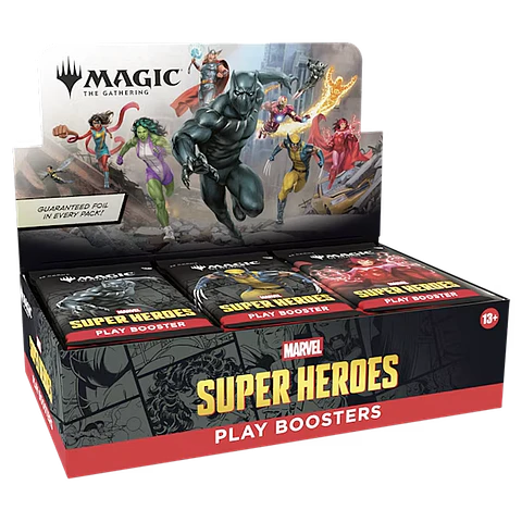 Play Booster Box - Marvel Super Heroes (Inglés) 