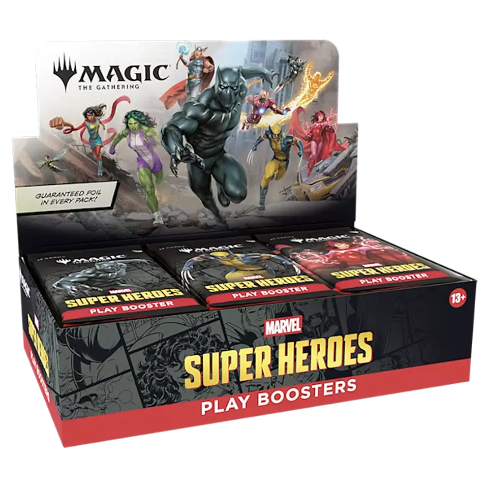 Play Booster Box - Marvel Super Heroes (Inglés)  1
