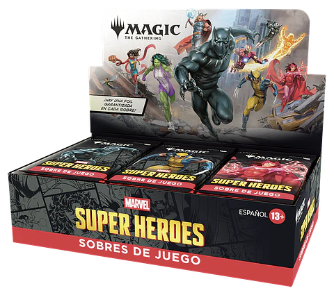 Play Booster Box - Marvel Super Heroes (Español) 