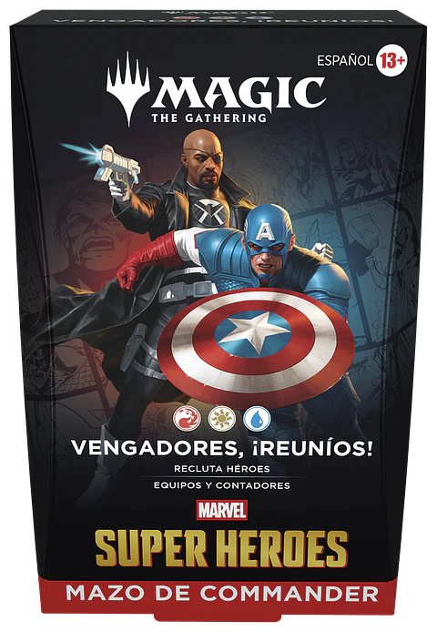 Mazo Commander Marvel Super Heroes - Avenger Assemble (Español) 