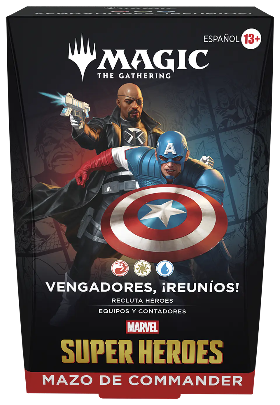 Mazo Commander Marvel Super Heroes - Avenger Assemble (Español)  1