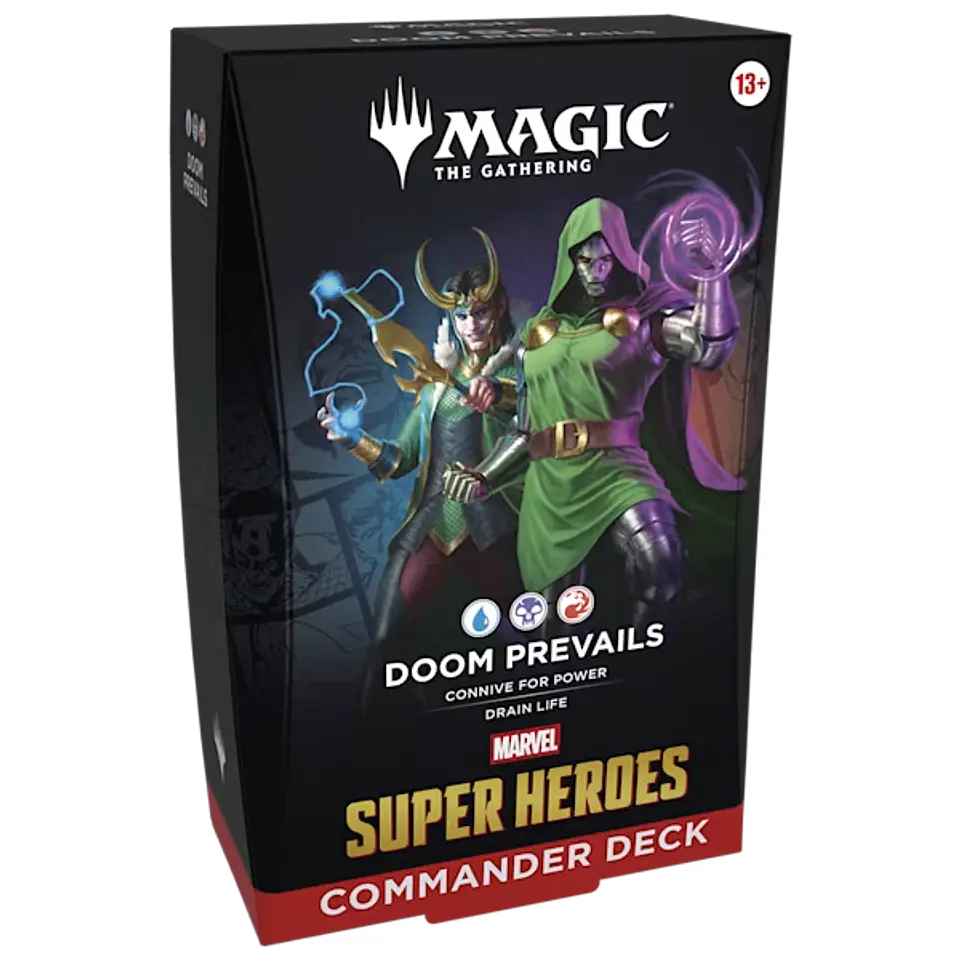 Mazo Commander Marvel Super Heroes - Doom Prevails (Inglés)  1