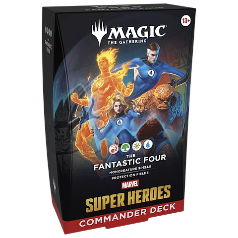 Mazo Commander Marvel Super Heroes - Fantastic Four (Inglés) 
