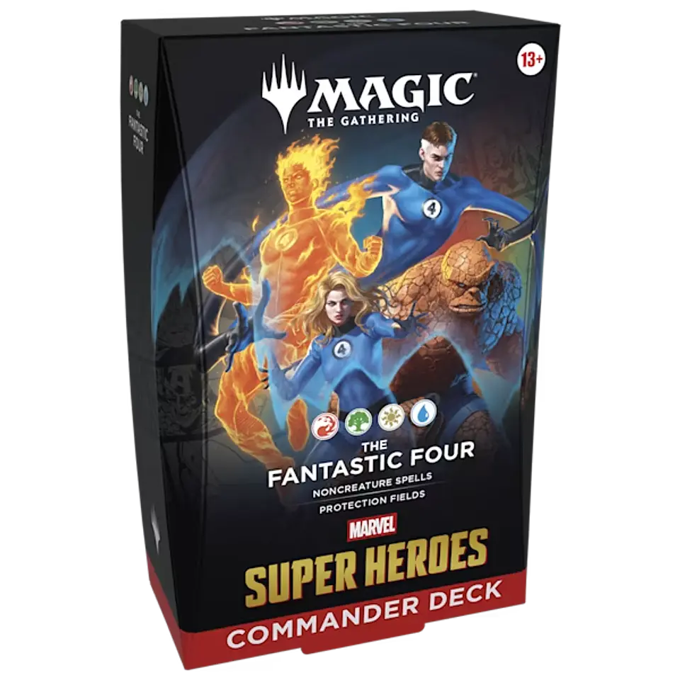 Mazo Commander Marvel Super Heroes - Fantastic Four (Inglés)  1