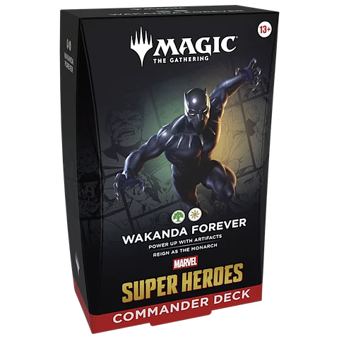 Mazo Commander Marvel Super Heroes - Wakanda Forever (Inglés) 