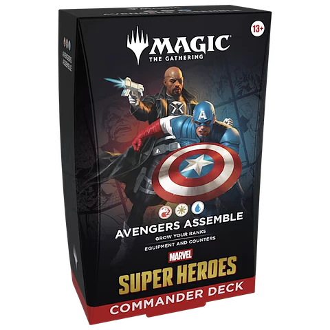 Mazo Commander Marvel Super Heroes - Avengers Assemble (Inglés) 