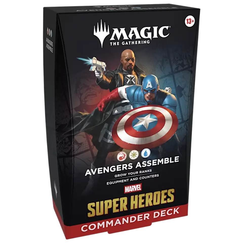 Mazo Commander Marvel Super Heroes - Avengers Assemble (Inglés)  1
