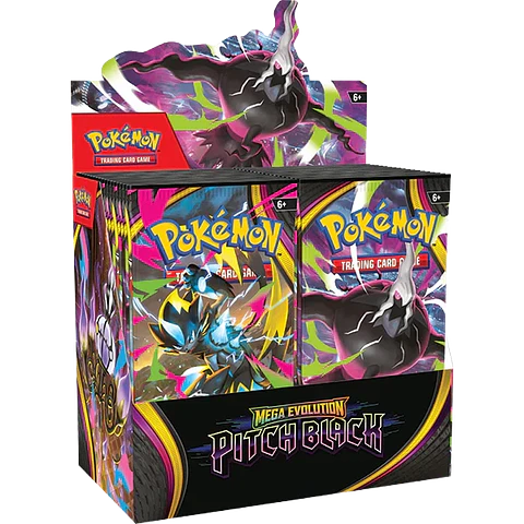 Caja de sobres Pokemon TCG Mega Evolution - Pitch Black (Inglés)