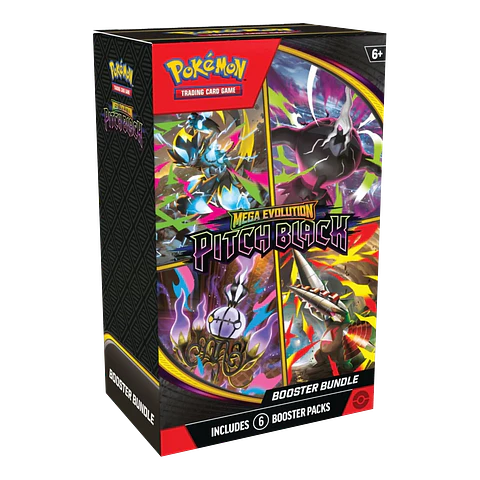Pokemon TCG: Mega Evolution - Pitch Black - Booster Bundle (Inglés)
