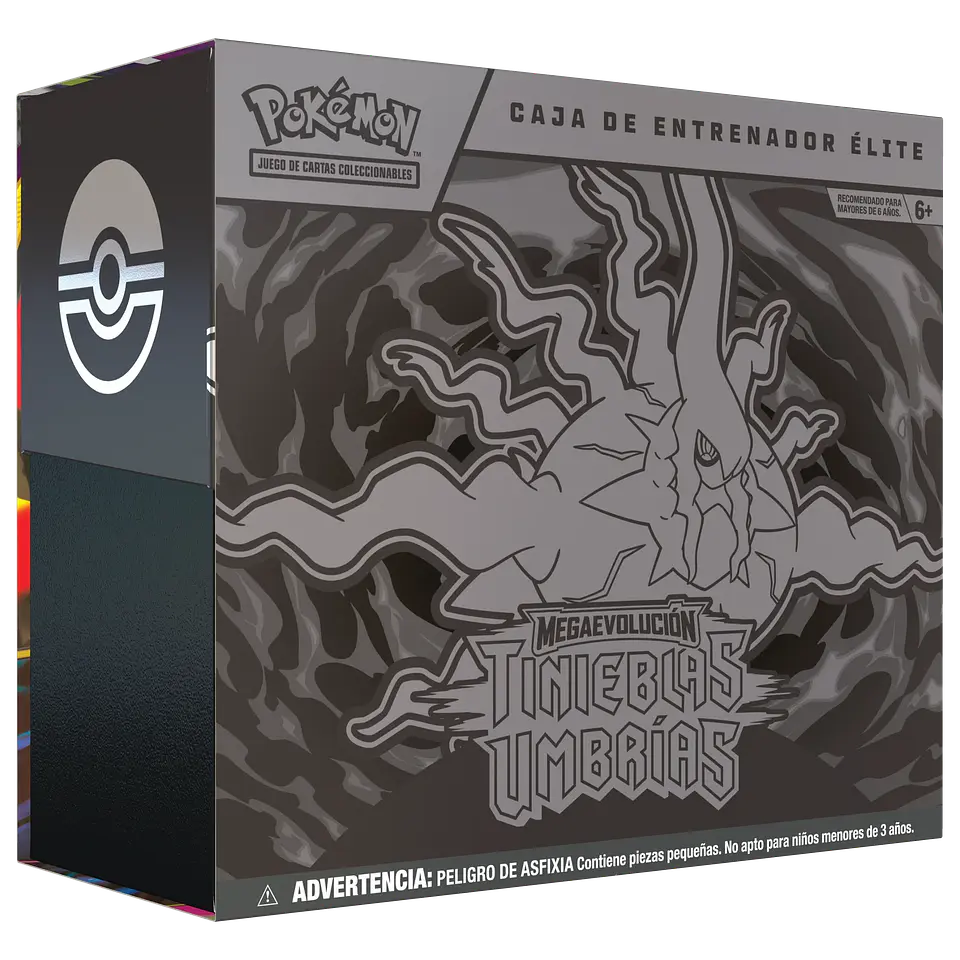 Pokemon TCG: Mega Evolution - Pitch Black - Elite Trainer Box (Español) 1