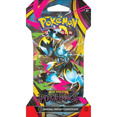 Pokemon TCG: Mega Evolution - Pitch Black - Sleeved Booster (Inglés)